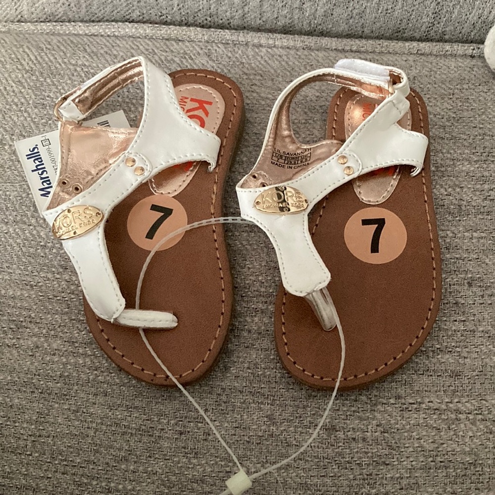 NWT Michael Kors Child Sandals
